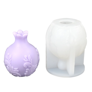 3D lựu khuôn silicon làm xà phòng khuôn lựu hình dạng khuôn silicon nhựa Epoxy khuôn