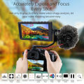 FEELWORLD F5 5นิ้วกล้อง DSLR Field Monitor IPS Full HD 1920X1080รองรับ4K เอาต์พุต HDMI เอียงแขน Power Output. 
