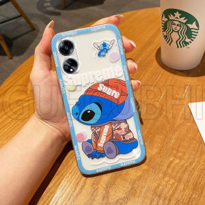 เคส OPPO A98 5G A58 A78 A77s A77 A96 A76 A57 A54 A17 A17K A95 สติทช์การ์ตูนเคสโทรศัพท์ OPPO A58 4G