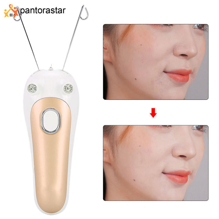 [pantorastar] Electric Threading Epilator Physical Threader Hair