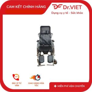 Xe lăn đa năng ngã có bô và tay phanh X-7A