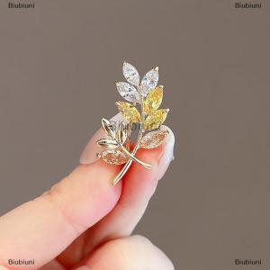 [COD] Biubiuni Thời Trang Sang Trọng Tim Trâm Cài Cho Phụ Nữ Pha Lê Ve Áo Pin Quần Áo Phù Hiệu Corsage Đồ Trang Sức Quà Tặng