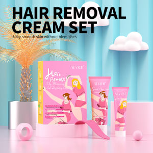 SEVICH Hair Removal Cream Set Effect Hair Removal Mosturizing Body Care