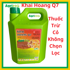 Thuốc trừ cỏ Khai hoang Q7 Glufosinate Ammonium 150SL BMC CAN 4.5 LÍT THUỐC TRỪ CỎ NEWFOSINATE 150SL TRỪ CỎ CHỈ CỎ MẦN TRẦU CỎ THÀI LÀIVật Tư Nông Nghiệp AgriHG
