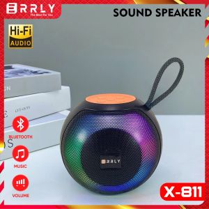 ERRLY Speaker Bluetooth 5.3 X811 Multimedia Led RGB Speaker Mini Wireless Portable