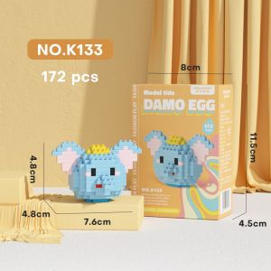 Building Block Mini Cartoon Block Education 卡通积木玩具 DIY Blok Binaan Mini Stella Lou Nano 3D Stella Lou
