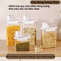 [HCM] Hộp đựng bột giặt nước giặt nước xả bằng nhựa cao cấp có nắp đậy-TyHome. 
