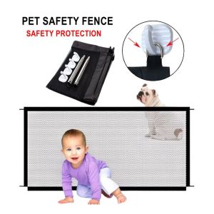 Home railing isolation Puppy Gate Dog Gate Safe Guard Pet Dog Safety Enclosure Dog Fences Cage