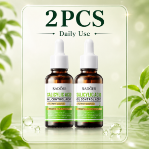 SADOER Salicylic Acid oil control/blackhead remover/clear pores/anti pimple for oily skin school skincare