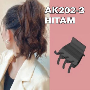 Jepit Rambut Jedai Korea Perempuan Dewasa Jepitan Badai Polos Bahan Metal Aksesoris Rambut AK202