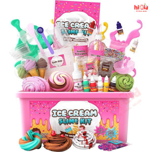 [SG Seller]Mermaid Slime Set DIY Styrofoam Fake Water Slime Girl Bubble Glue Set Crystal Clay Unicorn Magical Slime Mermaid Slime Kit Set