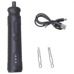 Electric Screwdriver Adjustable Speed Drill 2000mah Rechargeable Removable Replaceable Power Tool with LED Light