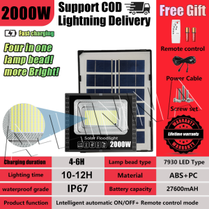 solar light outdoor waterproof 800W Super Battery Life outdoor original with solar panel indoor led lights for house