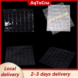 [COD] AqToCna Ship within 24 hours Clear 42 Pockets Plastic Coin Holders Storage Collection Money Album Case