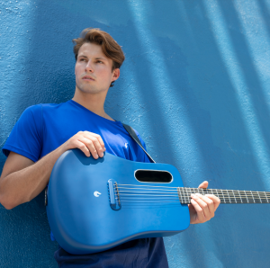 LAVA ME 2 BLUE L2 FreeBoost Guitar with BUILT-IN EFFECTS Reverb Delay &amp Chorus Carbon Fibre Acoustic Guitar