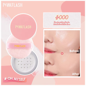 PINKFLASH OhMySelf Oil Controller Loose Powder Bedak Matte Loose Setting Powder All Day Lasting