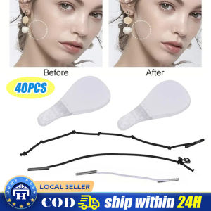 【Local Delivery】 40Pcs Instant Invisible Face Stickers Neck Eye Double Chin Lift V Shape Refill Tapes Thin Makeup Facelifting Patch Adhesives CYB-Face-Lift