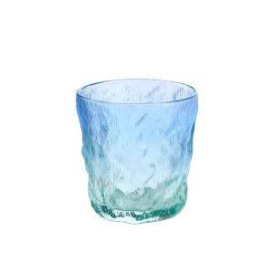 Glacier pattern glass INS style beer whiskey glass juice glass wine glass