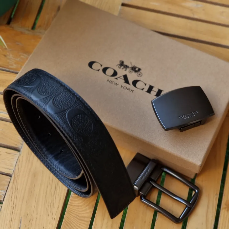 COACH Wide Reversible Belt