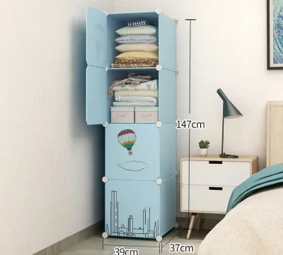 Tủ Nhựa Lắp Ghép 2-3-4-5 Ngăn Đựng Đồ Đa Năng Tủ Ghép Thông Minh Nhiều Mẫu Mã Đựng Đồ Chơi Túi Xách