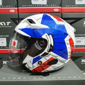 Nón bảo hiểm 3/4 kyt venom 2 kính cao cấp tem Starthàng chính hãng