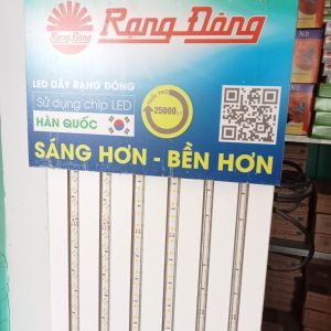 Led dây hắt trần quấn cây trang trí Rạng Đông 7W - Hàng Chính Hãng nhựa bền màu không ố cam kết hài lòng