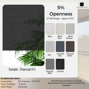 Motorized Outdoor Zip Blinds Zip Tracks Automated Balcony Zipblind Windproof Waterproof Smart Zip Blind Motorised Outdoor Zip Blinds