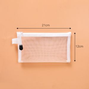 Túi Lưới Nilon Trong Suốt Đựng Tài Liệu Giấy Tờ Khổ A4/A5/A6
