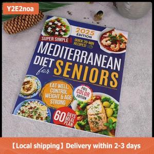 【Local shipping】 Simple & Easy Mediterranean Diet Cookbook For SeniorsMediterranean Recipe Book