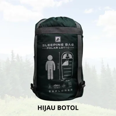 CREDIFOX SLEEPING BAG POLAR BULU TEBAL SERI CLIMBER - SELIMUT CAMPING - KANTONG TIDUR CAMPING - SLEPING BAG OUTDOOR
