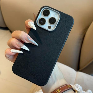 Case For Infinix Smart 8 7 Tecno Spark Go 2024 2023 20C 20 Hot 40i 30i 11S NFC 9 10 Play Note 30 40 Pro 5G Luxury Leather Texture Simple Case