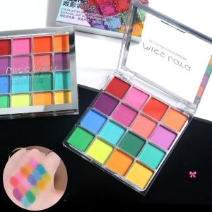 พาเลทอายแชโดว์ สีสวย กันน้ําและกันเหงื่อ พาเลทแต่งหน้าแบบครบวงจร เฉดสีนู้ดเป็นธรรมชาติ-[Blissss]