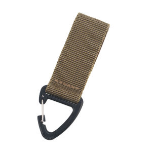 หัวเข็มขัดกระเป๋าเป้ หัวเข็มขัดไนลอนกลางแจ้ง หัวเข็มขัดสามเหลี่ยมจุดเดียว หัวเข็มขัดปีนเขาอเนกประสงค์ พวงกุญแจ G3411