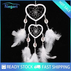 NG Motor✨ COD ✨ Car 1x Chuông gió bắt giấc mơ lông vũ đồ trang trí Bùa bắt giấc mơ gắn tường nội thất xe hơi