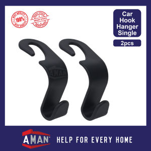 Universal Strong Car Headrest Hook Cloth Umbrella Bag Hanging Holder Backseat Hanger Car Hanger Car Hook Pemegang Kereta