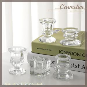[Carmelun] Nến thủy tinh chủ mới lạ Bắc Âu trang trí nội thất nến lãng mạn nến đứng Bàn phụ kiện đám cưới centerpieces đồ trang trí quà tặng