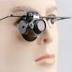 Hot 20X Monocular escope Magnifying Glass LED Watch Repair Circuit Board Repair Welding Glasses Jewelry Jade Inspection
