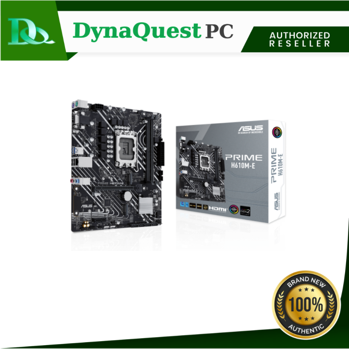 Asus Prime H610M-E DDR5 (LGA 1700) Motherboard Lazada Lazada PH