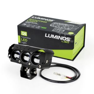LAMPU TEMBAK LUMINOSLED Q9 SQL3 MATA SUPER TERANG LASER 37W / 80W Motor Mobil Truk Waterproof Eco9