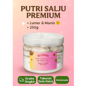 Putri Salju Manis Lembut Cocok Hampers & Camilan Keluarga 200g | kue Tradisional Tanpa Pengawet