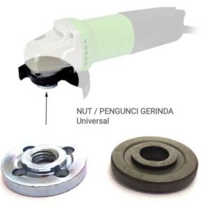 Flange Mur Mata Penjepit Set Inner Outer Asli Gerinda Ryu RSG 100-3 RSG100-3 Original