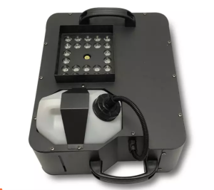 Ready Stocks/DMX Fog Machine Up Spray 1500W 3 In 1 RGB 24 LED DJ Smoke Machine Stage Wedding Smoke Maker Machine