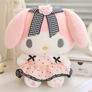 Sanrio Genuine Kawaii My Melody Series Plush Stuffed Toy Soft My Melody Doll Cuddly Plush Toy Pillow Cushion Cute Bag Pendant Keychain Kids Xmas Birthday Gift