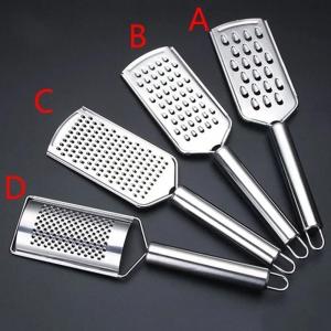 Stainless Steel Handheld Cheese Grater Multi-PurposeKitchen Food Graters for Chocolate Butter Fruit Vegetable Kitchen Items