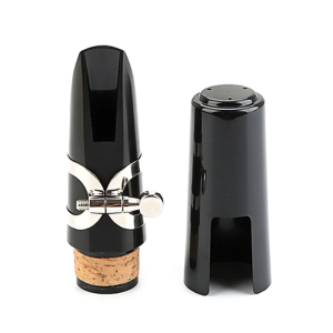Clarinet In B Flat Bb Mouthpiece Clarinet Head Bakelite Mouthpiece Bb Clarinet Mouth Piece with Ligature Reed and Cap