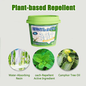 Plant-based Cockroach Repellent Magic Box Safe Non-toxic Cockroach Killer Effective Aromatherapy Cockroach Repellent Gel