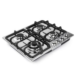 ✨✨EDWARD 4 Burner Built-in Cooktop Stainless Steel Gas Stoves Gas Hob Kitchen Cooking Appliance Cookware Gas Cooker