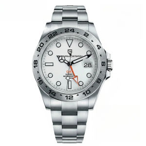 Pagani Design 2026 New Mens Diver Watch 42mm Sapphire Automatic Mechanical GMT Watch 100m Waterproof PD1682