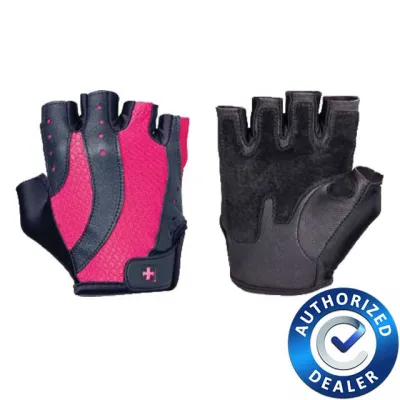 Harbinger ถุงมือฟิตเนส Womens Pro Wash & Dry (Black/Pink)