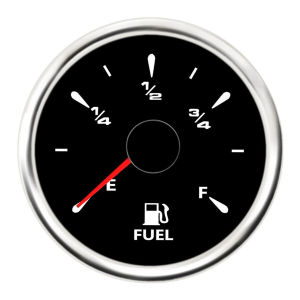 100-500mm 52mm 7 colors fuel indicator fuel oil level indicator 0-190ohm water level gauge fuel gauge sensor for car boat